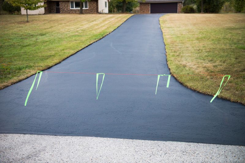 Fresh Asphalt Installation